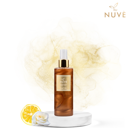 THE NUVE Sunset Glow Parlatıcı Vücut Spreyi, 200 ml