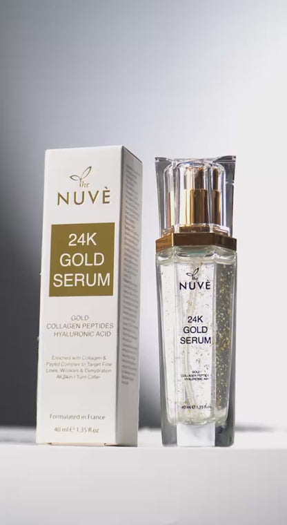 سرم هیالورونیک اسید کلاژن Nuve 24K Gold